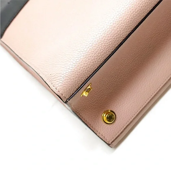 Louis Vuitton City Steamer MM bag in pink and black taurillon leather - Picture 15 of 17